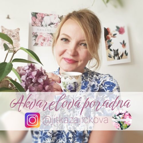 akvarelová poradna Jitka Zajíčková instagram